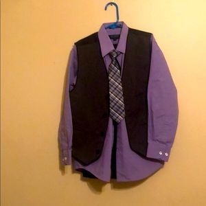 Boys complete suit outfit